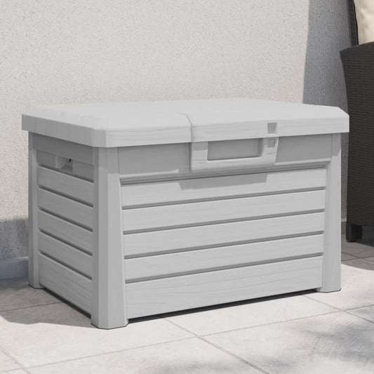 Outdoor Cushion Box Grey 73x50.5x46.5 cm Polypropylene